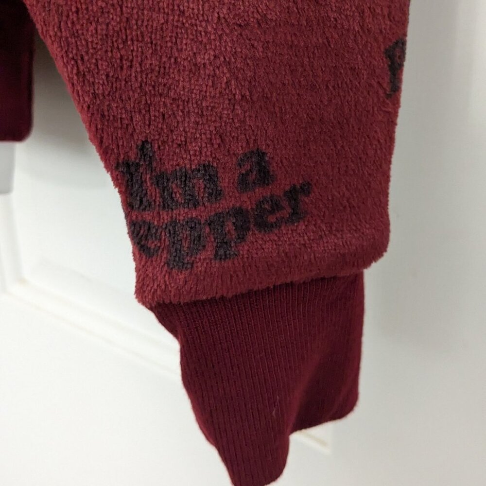 Dr Pepper Women's Cozy Sweater Red With Black Logo Size XSmall NWT - Picture 3 of 9